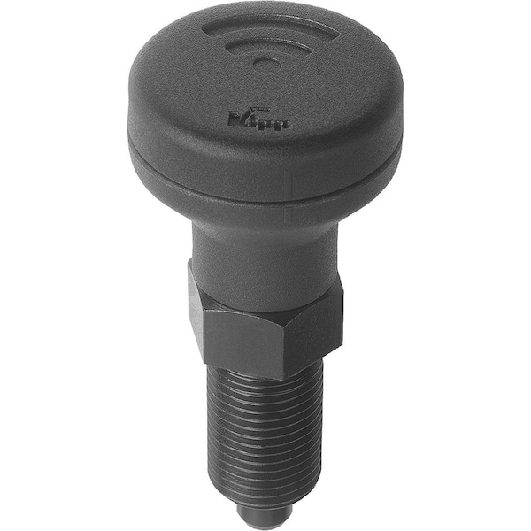 Indexing Plunger W Sensor, Size:4, M20X1, 5, D=10, Form:A Wo Locking Slot Wo Locknu, Steel Hardened,
